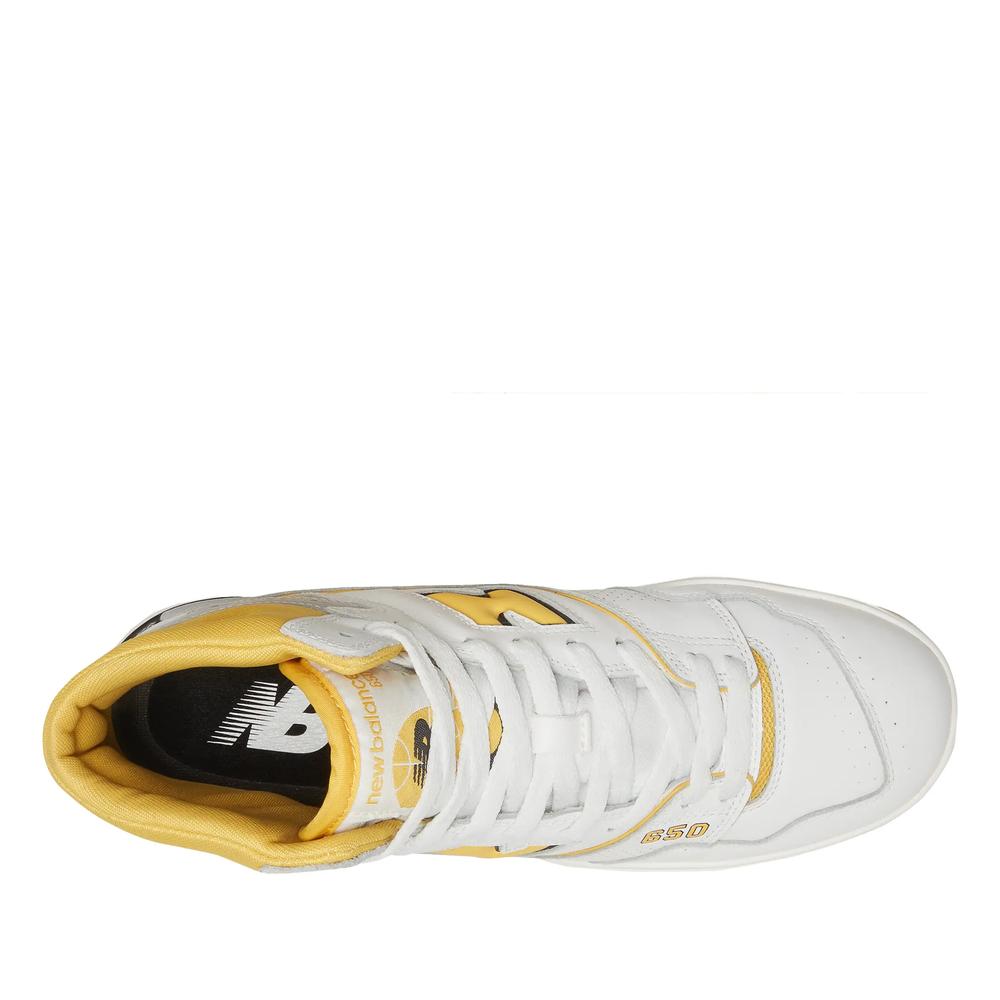 Unisex boty New Balance BB650RCG  – bílé