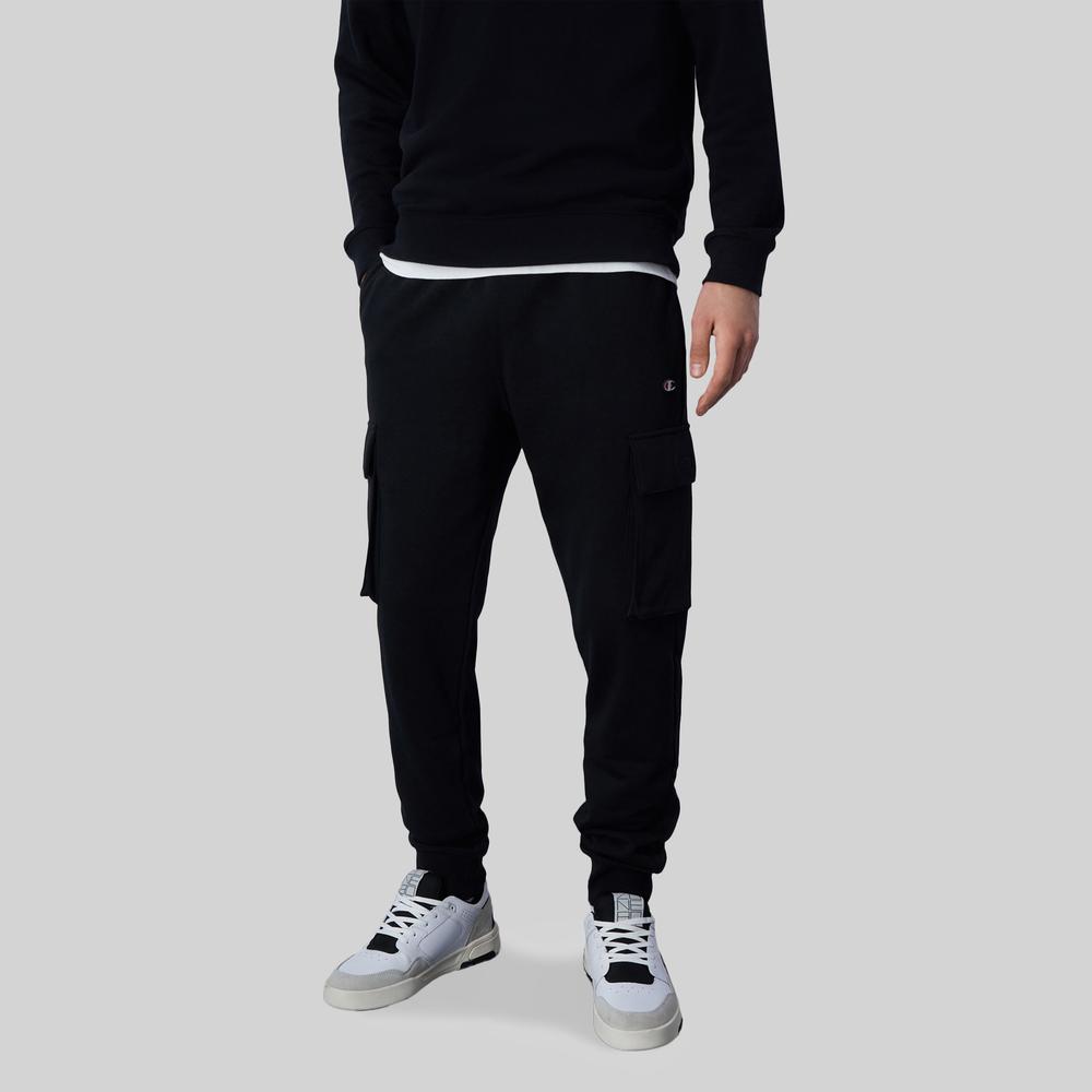 Kalhoty Champion C Logo Cargo Joggers 219898-KK001 - černé