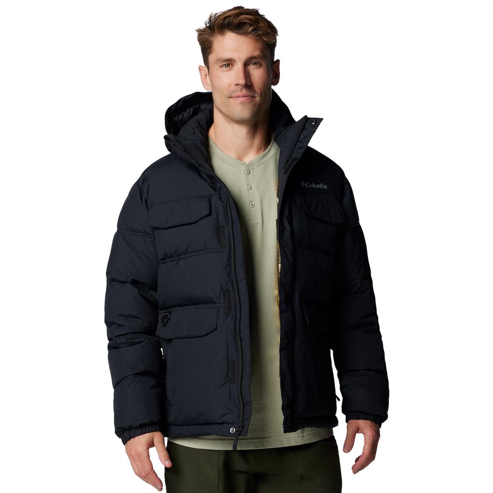 Pánská bunda Columbia Landroamer Hooded Puffer 2088081010 - černé