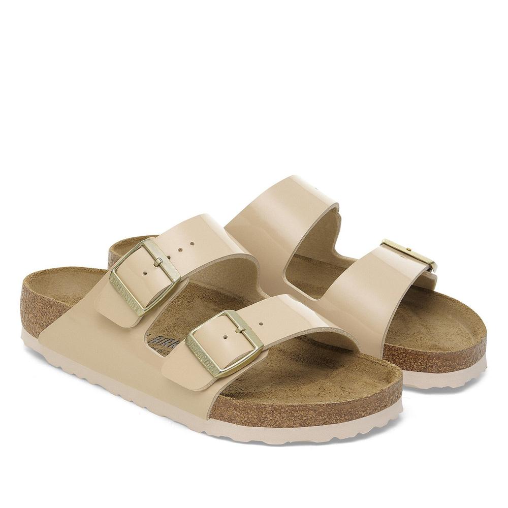 Žabky dámské Birkenstock Arizona BF 1013070 - béžové