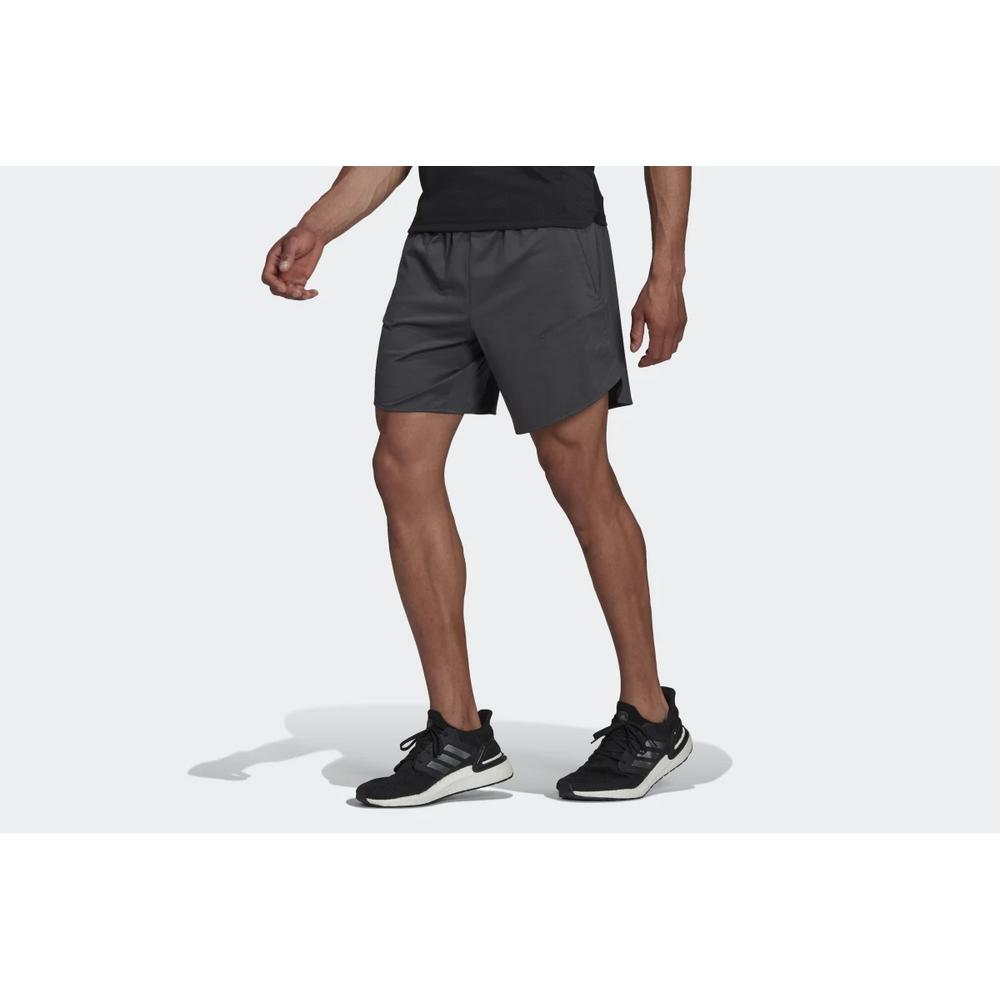 Krátké kalhoty adidas Designed 4 Training Heat.Rdy HIIT HC4215 - šedivé
