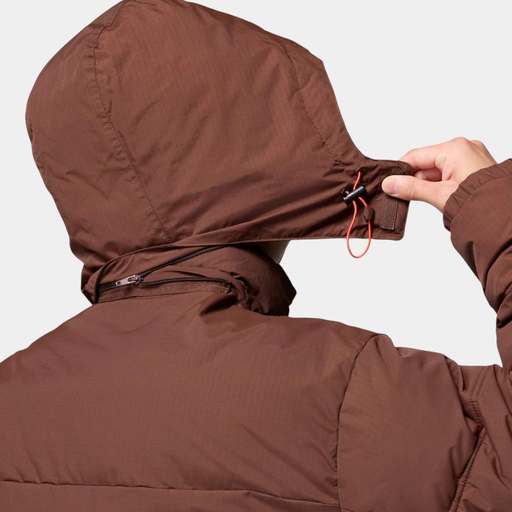 Pánská bunda Columbia Landroamer Hooded Puffer 2088081256 - hnědé