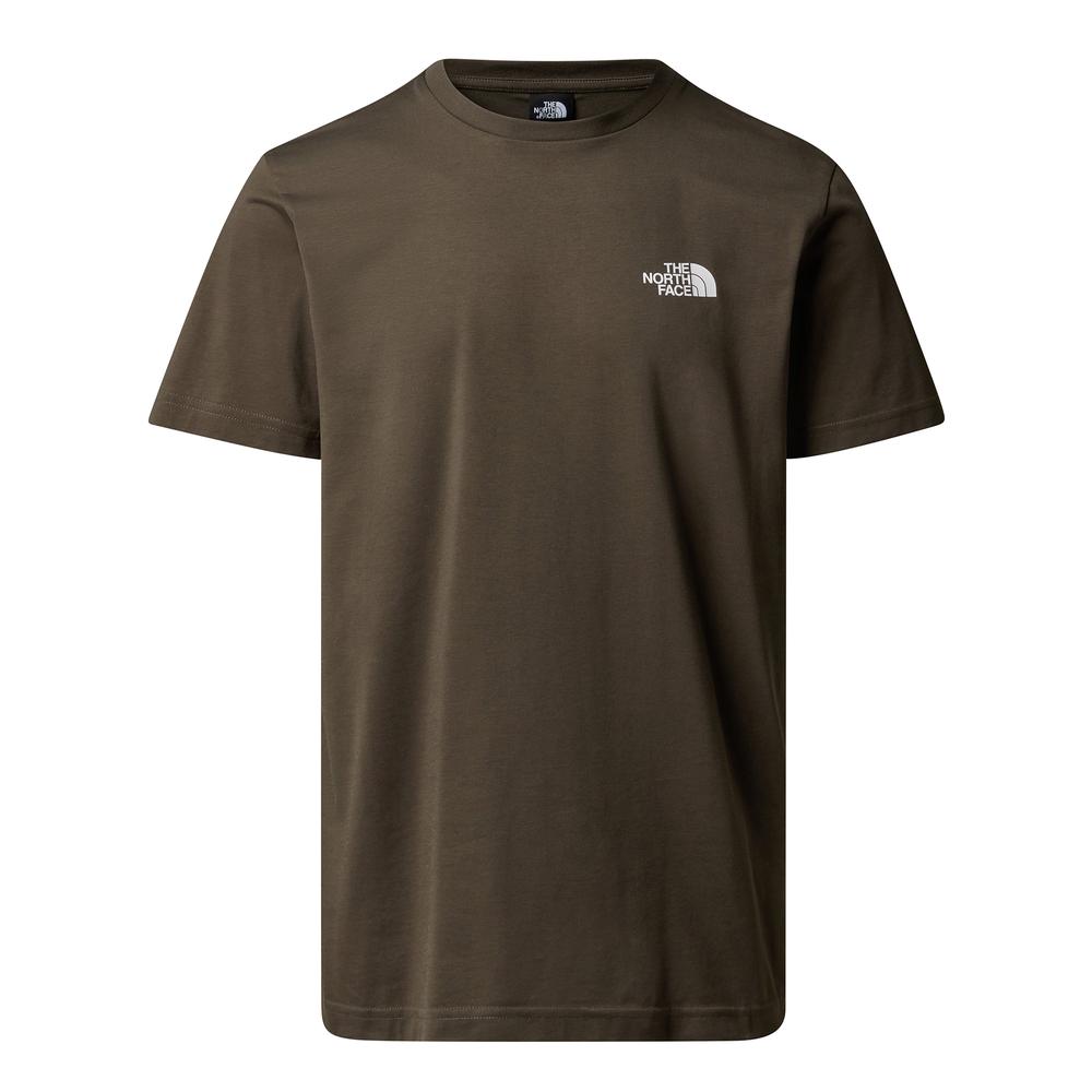 Tričko The North Face Simple Dome 0A87NG21L1 - zelené