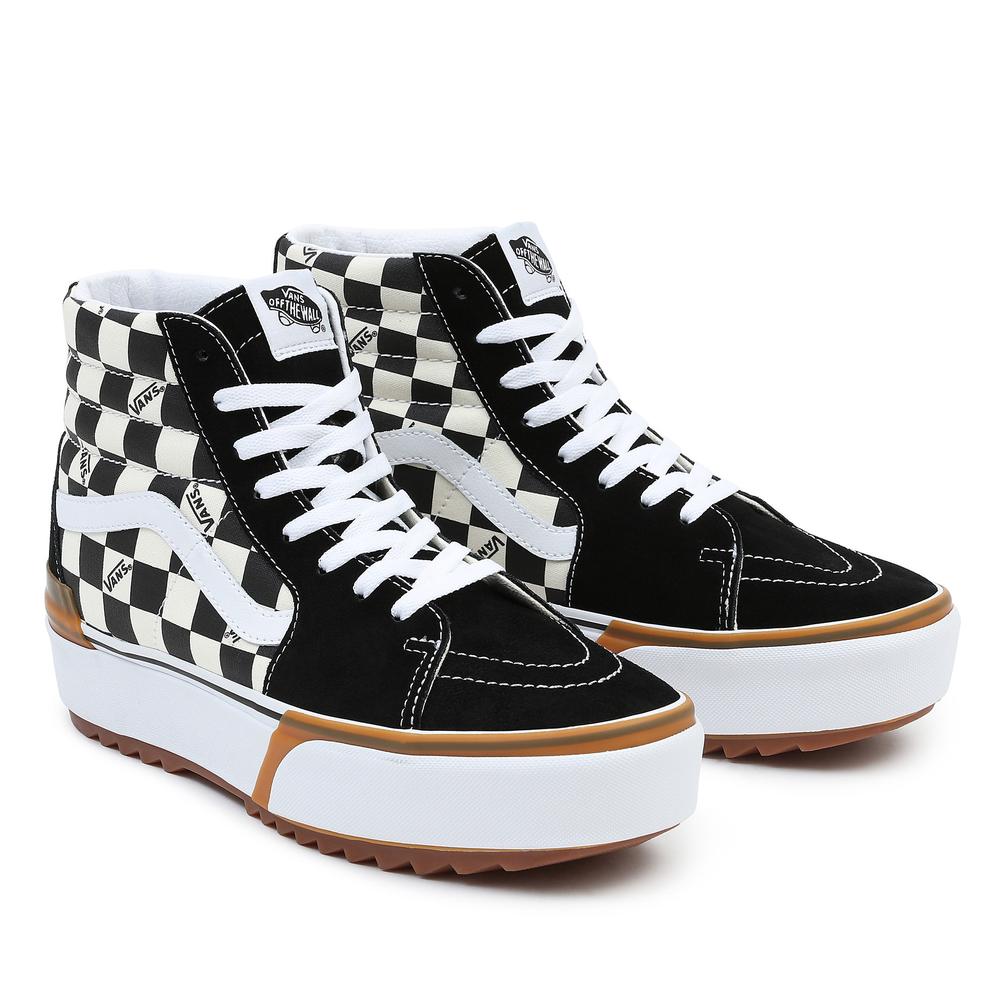 Boty Vans Sk8-Hi Stacked VN0A4BTWVLV1 - černé
