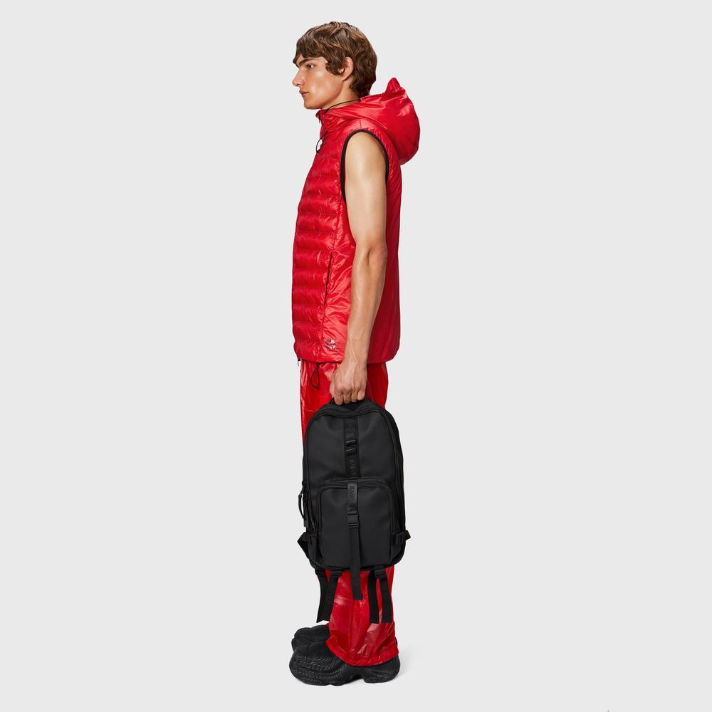 Ruksak Rains Trail Rucksack W3 14350-01 - černé