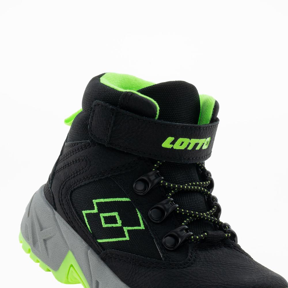 Dětské boty Lotto Woodlark Mid 2600440K-1164 - černé