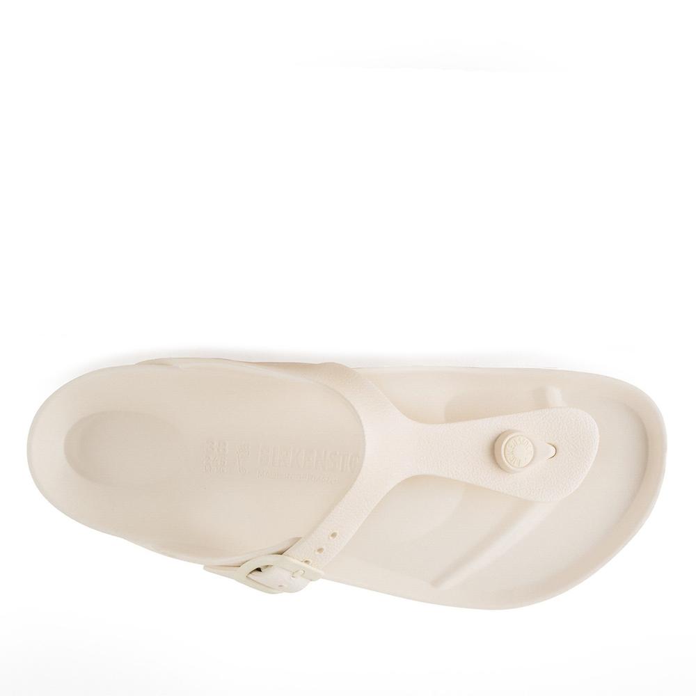 Unisex Žabky Birkenstock Gizeh 1031278 - bílé