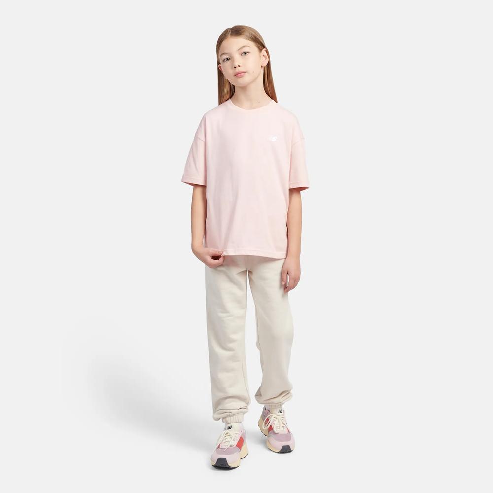 Dětské tričko New Balance LAKG0001PIE - růžové