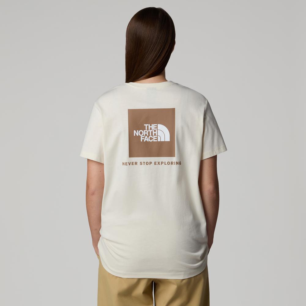 Tričko The North Face Redbox 0A87NK95R1 - bílé