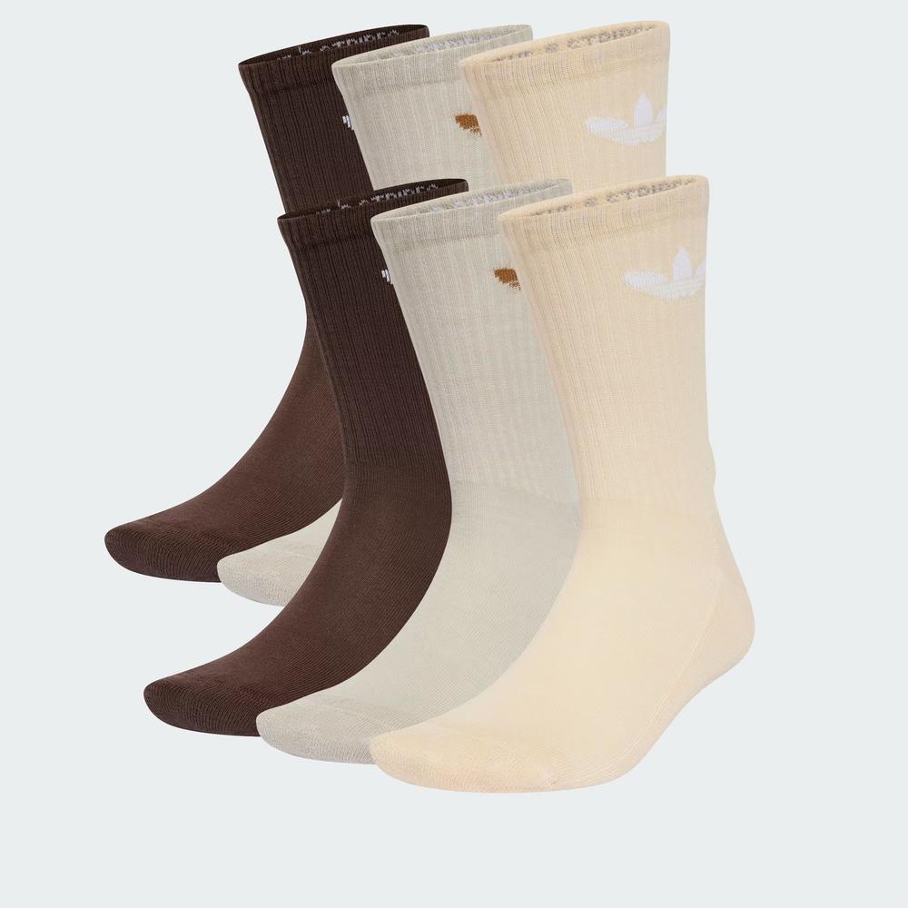 Ponožky unisex adidas Originals Trefoil Cushion Crew Socks 6 Pairs IX5274 - různobarevné