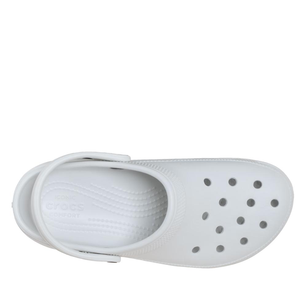 Žabky dámské Crocs Classic Platform Clog 206750-1NK - bílé