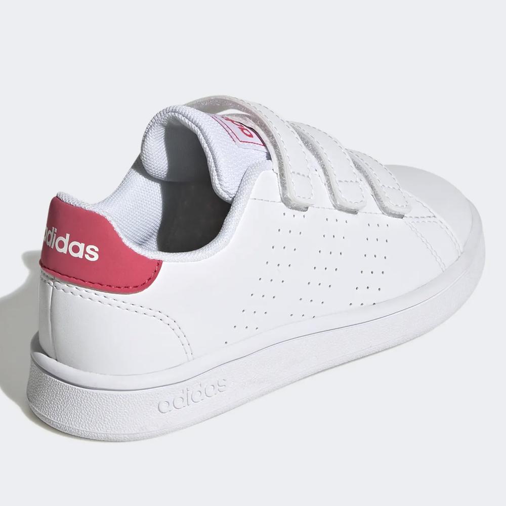 Boty adidas Advantage Court Lifestyle Hook-and-Loop GW6495 - bílé