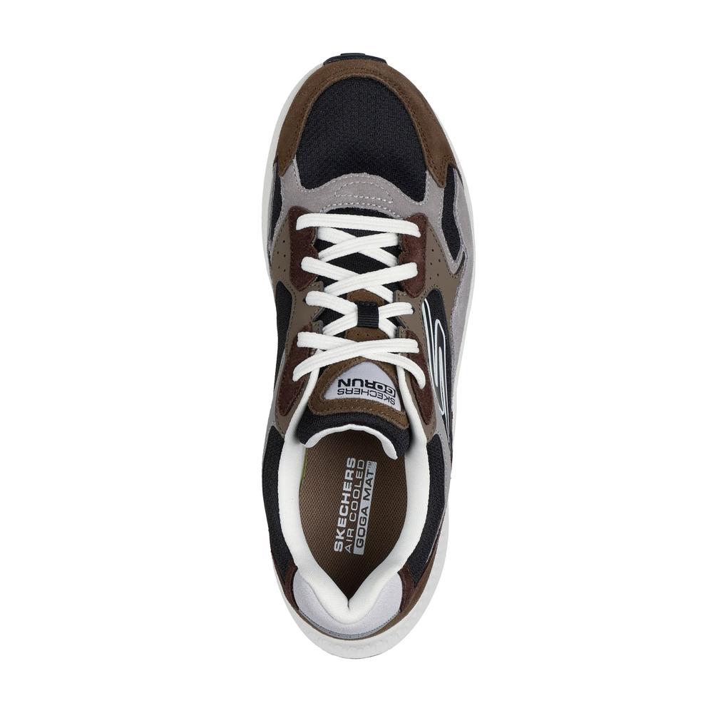 Pánské boty Skechers Go Run Consistent 2.0 Retro Runner V1 220872BRBK - hnědé