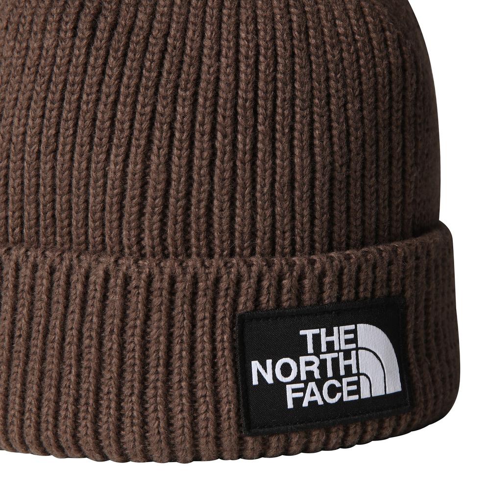 Zimní čepice unisex The North Face Logo Box Beanie 0A8CHE1OI1 - hnědé