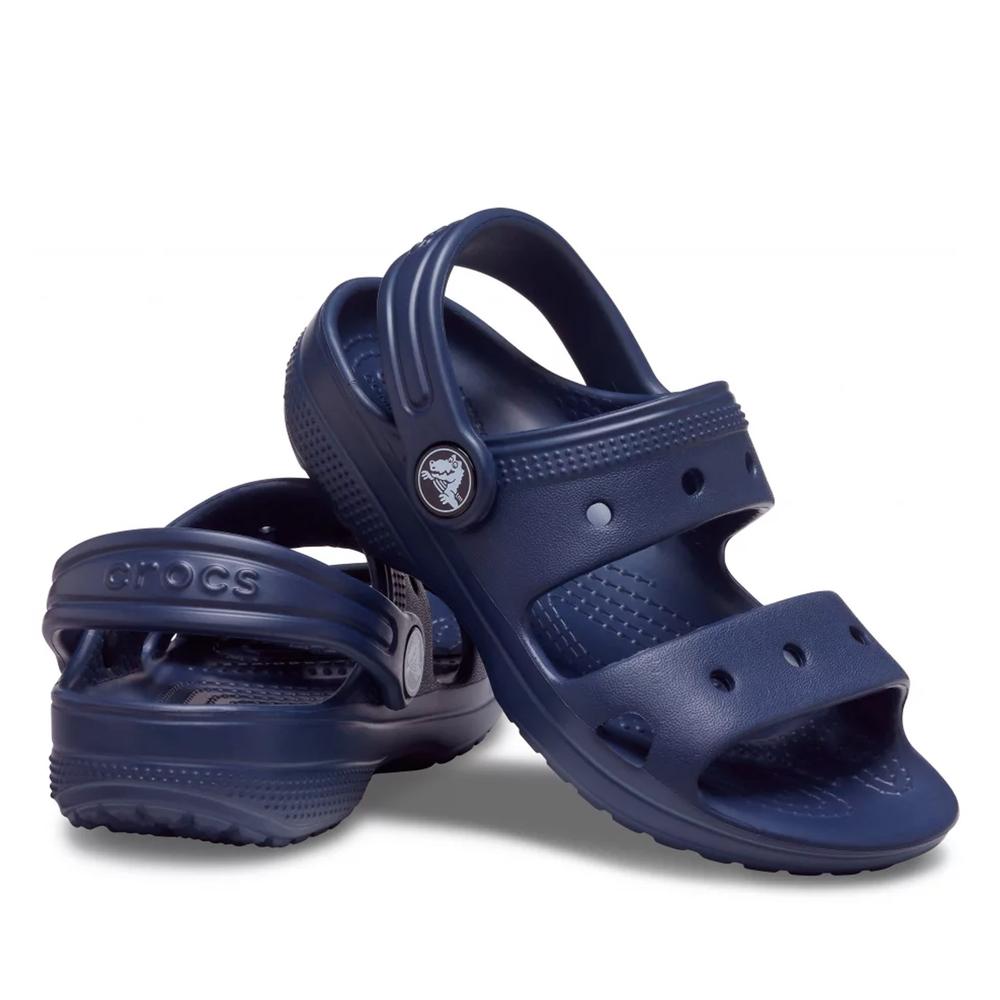 Sandále Crocs Toddler Classic Sandal 207537-410 - tmavě modrě