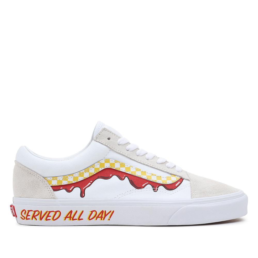 Boty Vans Old Skool VN0A5KRSW001 - bílé