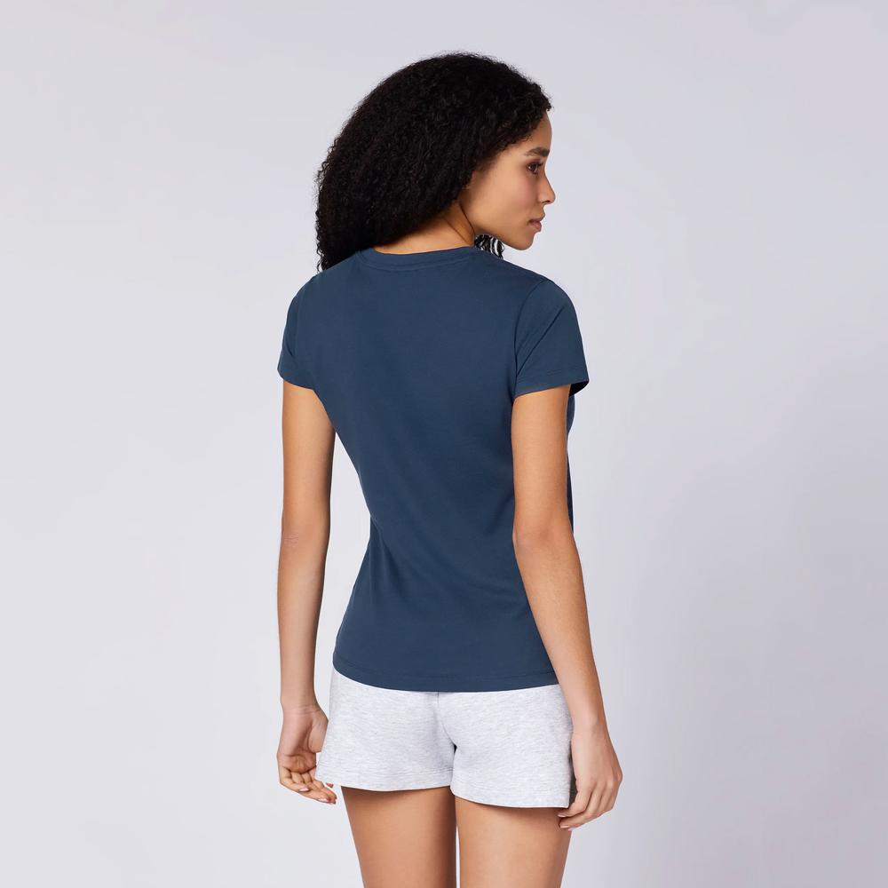 Dámská tričko Lotto 1124012-19-4024 - tmavě modrě