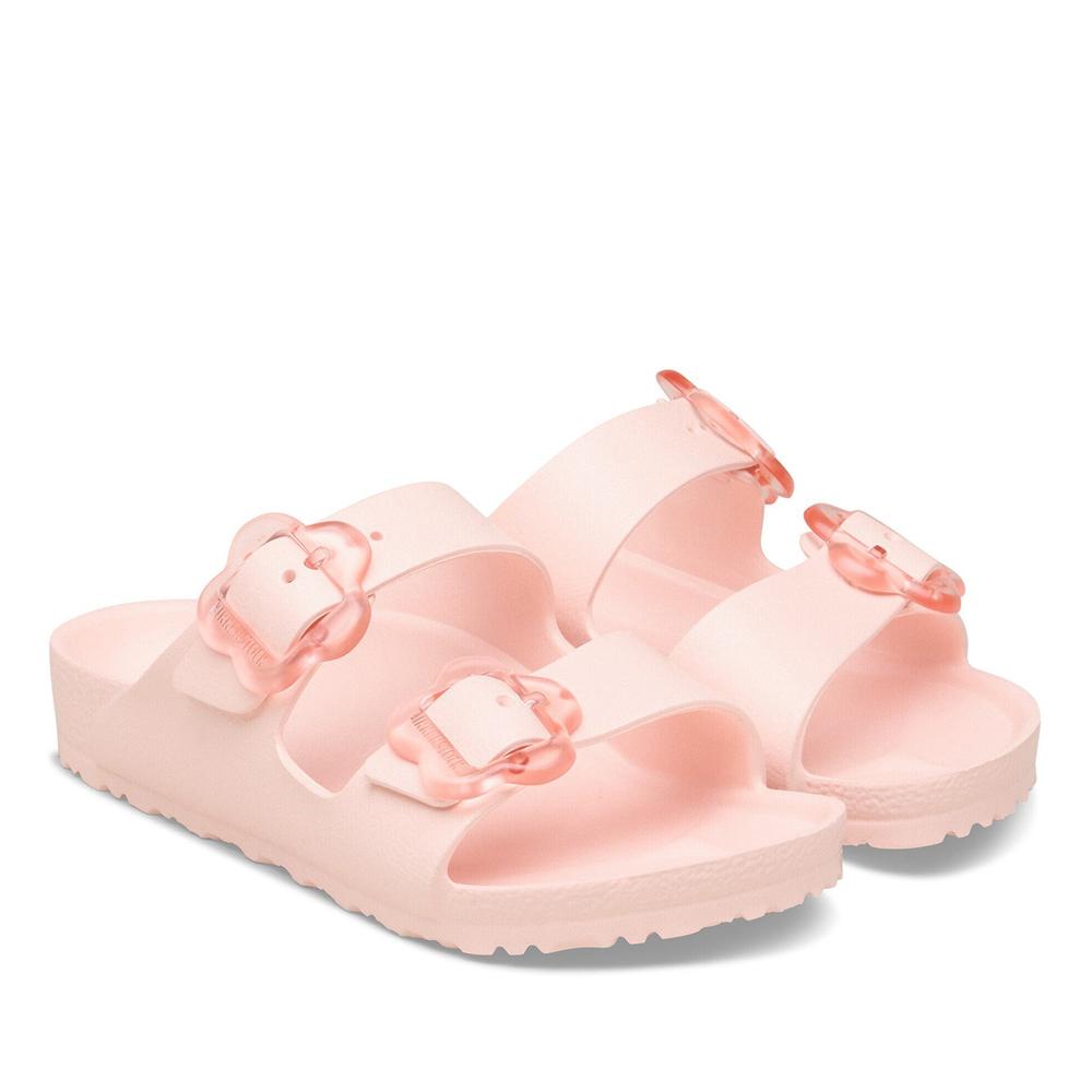 Žabky Birkenstock Arizona Flower Eva Kids 1031271 - růžové