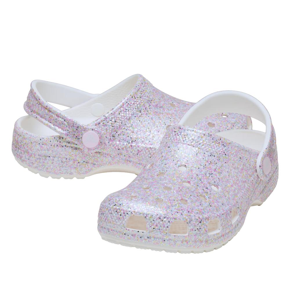 Žabky Crocs Classic Fantasy Glitter Clog 212561-100 - různobarevné