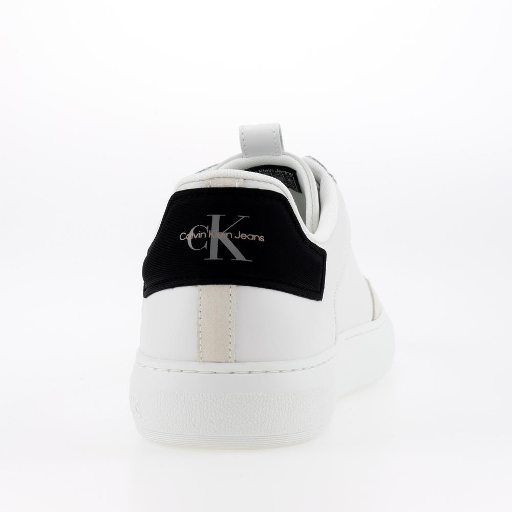 Boty Calvin Klein Casual Cupsole YM0YM00670-0K6 - bílé