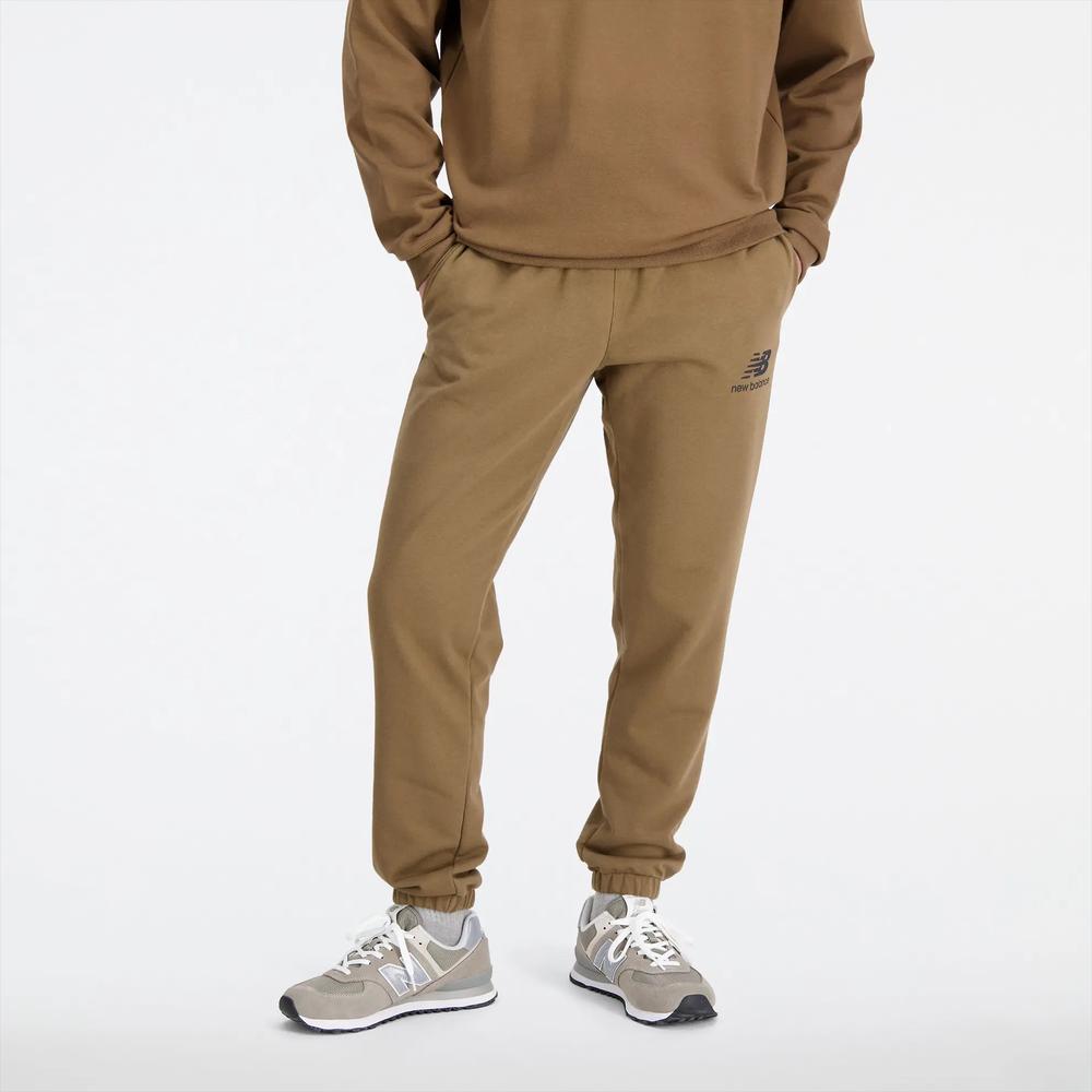 Pánské kalhoty New Balance MP31539DHE – hnědé