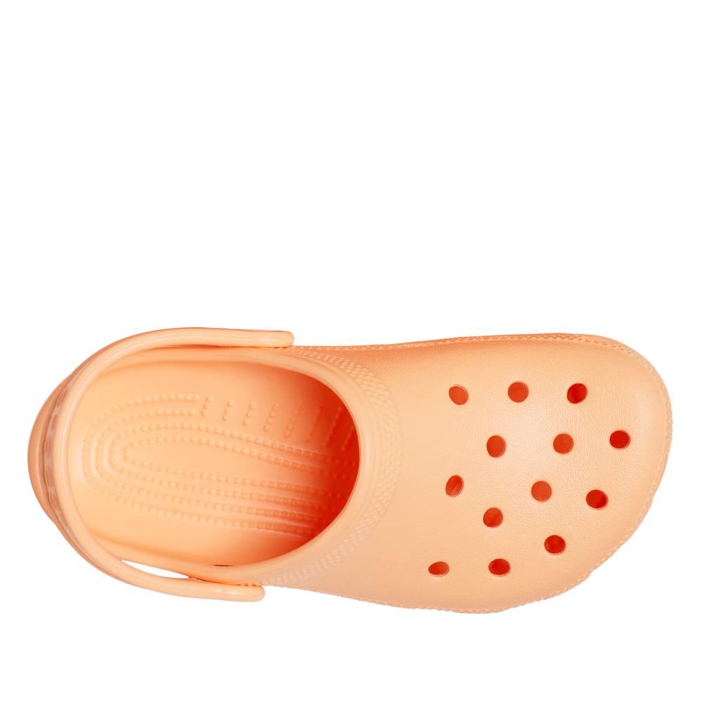 Žabky pro mládež Crocs Classic Clog 206991-86A - oranžové