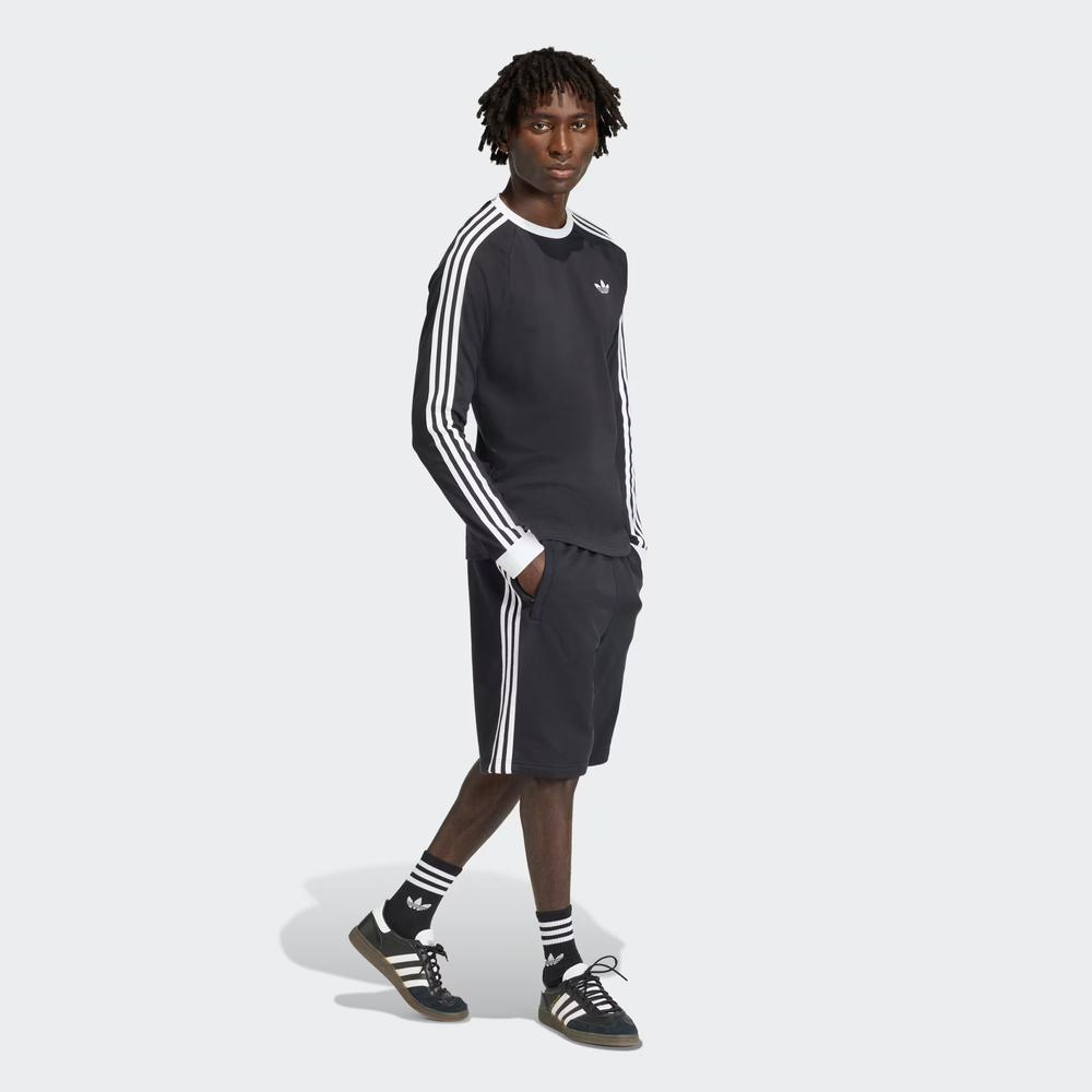 Pánské krátké kalhoty adidas Originals 3-Stripes KE3566 - černé
