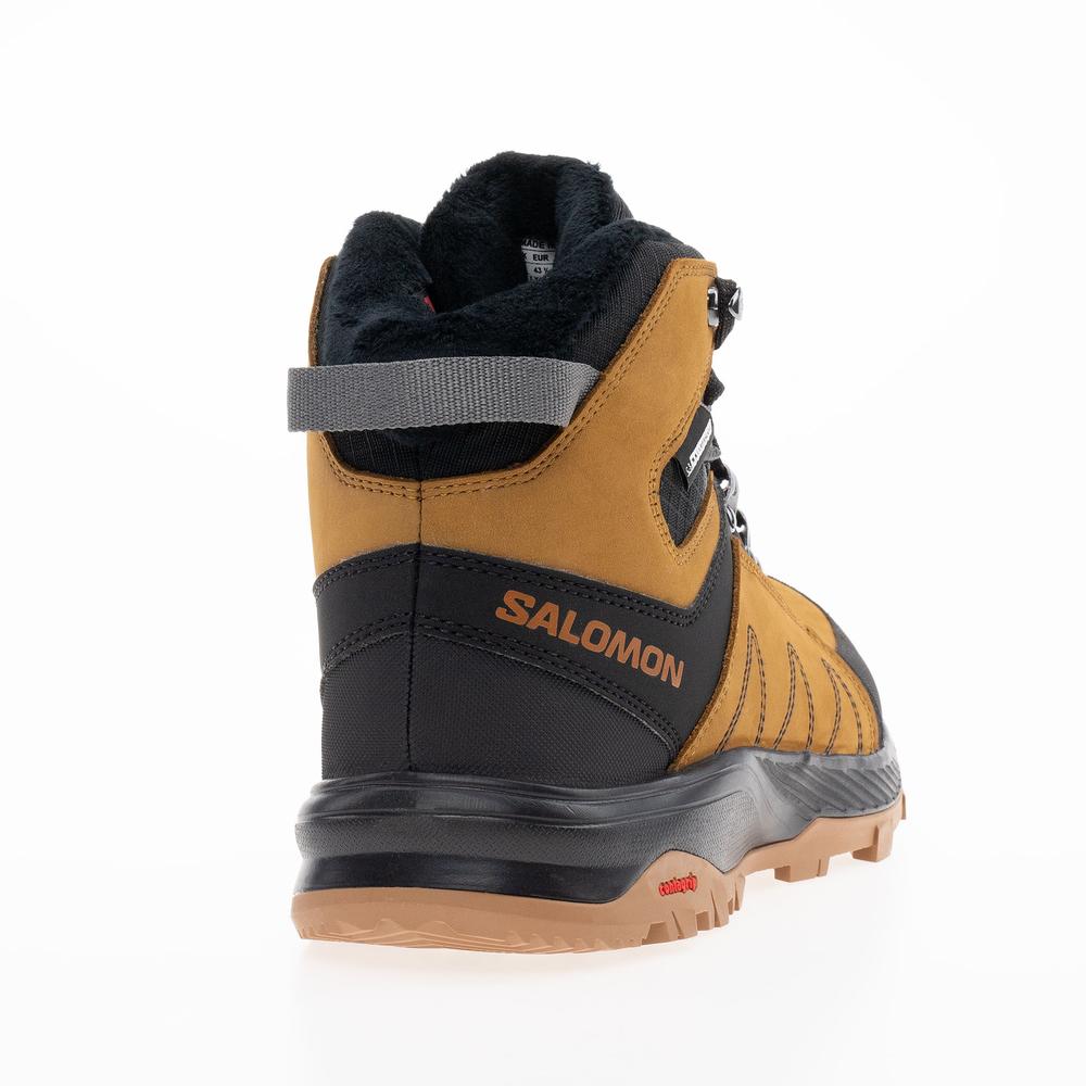 Boty Salomon Outchill Thinsulate Climasalomon L47381900 - hnědé