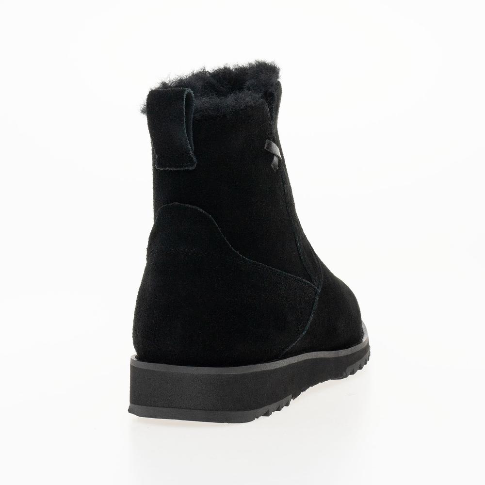 Boty Emu Australia Beach Mini 2.0 Deluxe Wool Boot W13012BLAK - černé