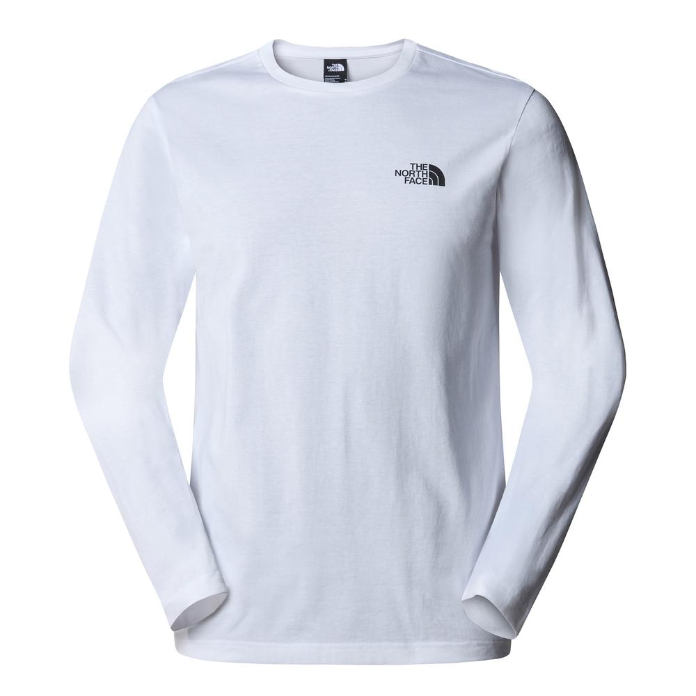 Tričko The North Face Simple Dome 0A87QNFN41 - bílé