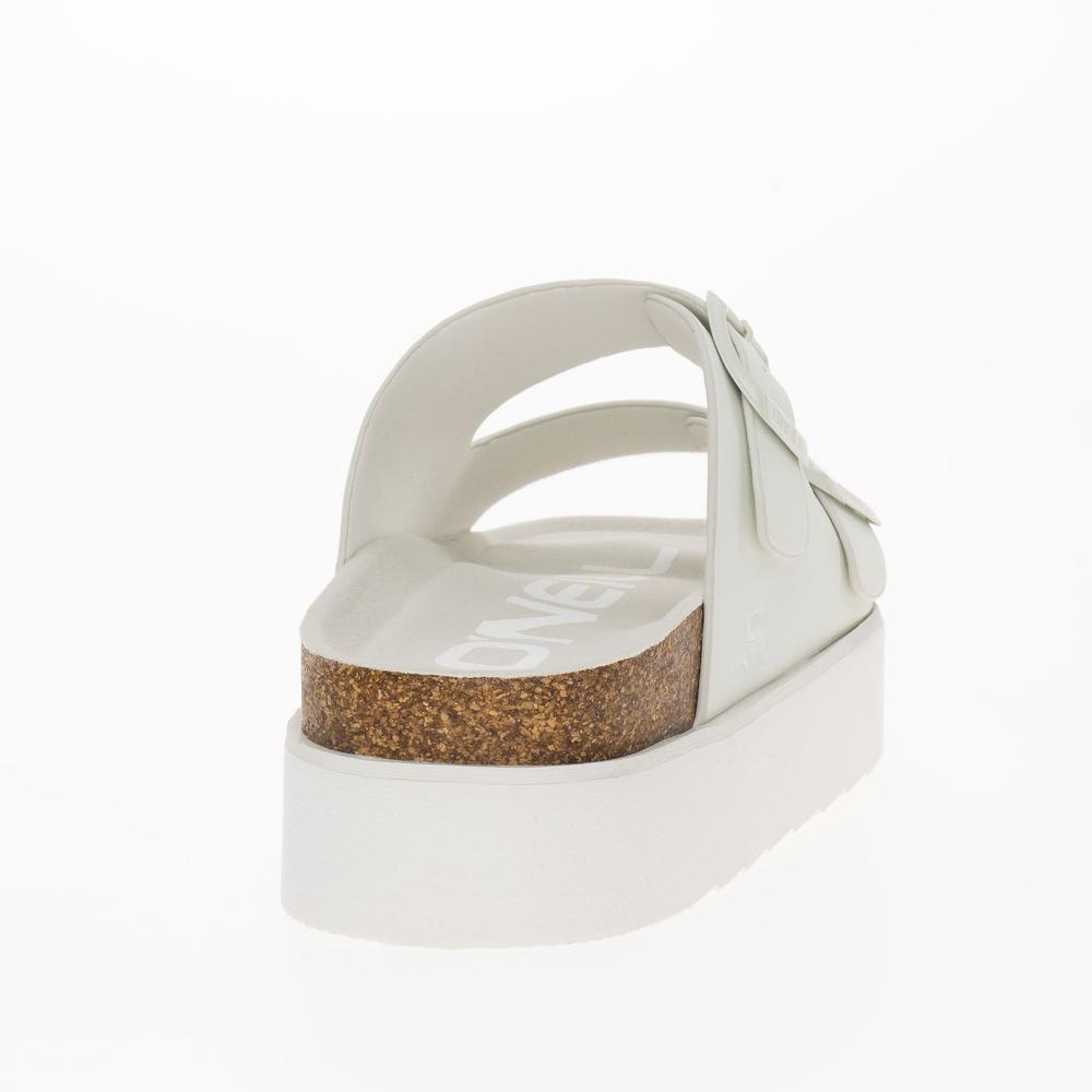 Žabky O'Neill Platform Slider Women Low 90241019.02A - bílé