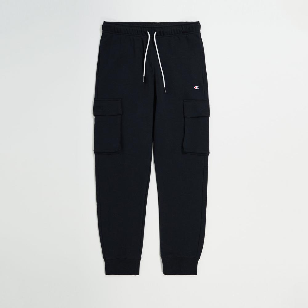 Kalhoty Champion C Logo Cargo Joggers 219898-KK001 - černé