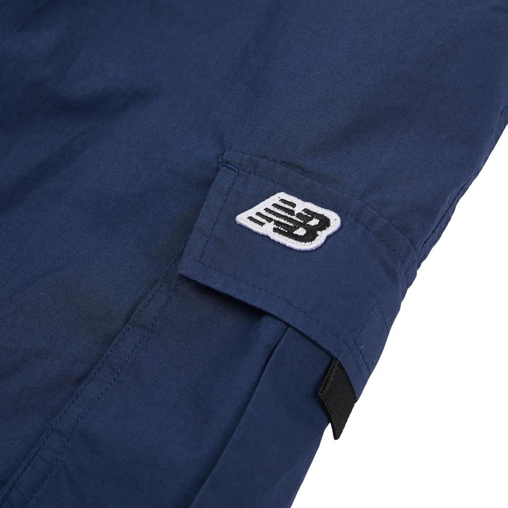 Dětské kalhoty New Balance LAKB0078NNY - tmavě modrě