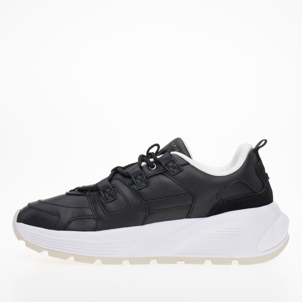 Boty Tommy Hilfiger Premium Runner FW0FW07340-BDS - černé