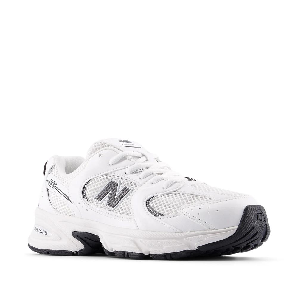 Dětské boty New Balance GR530CF - bílé