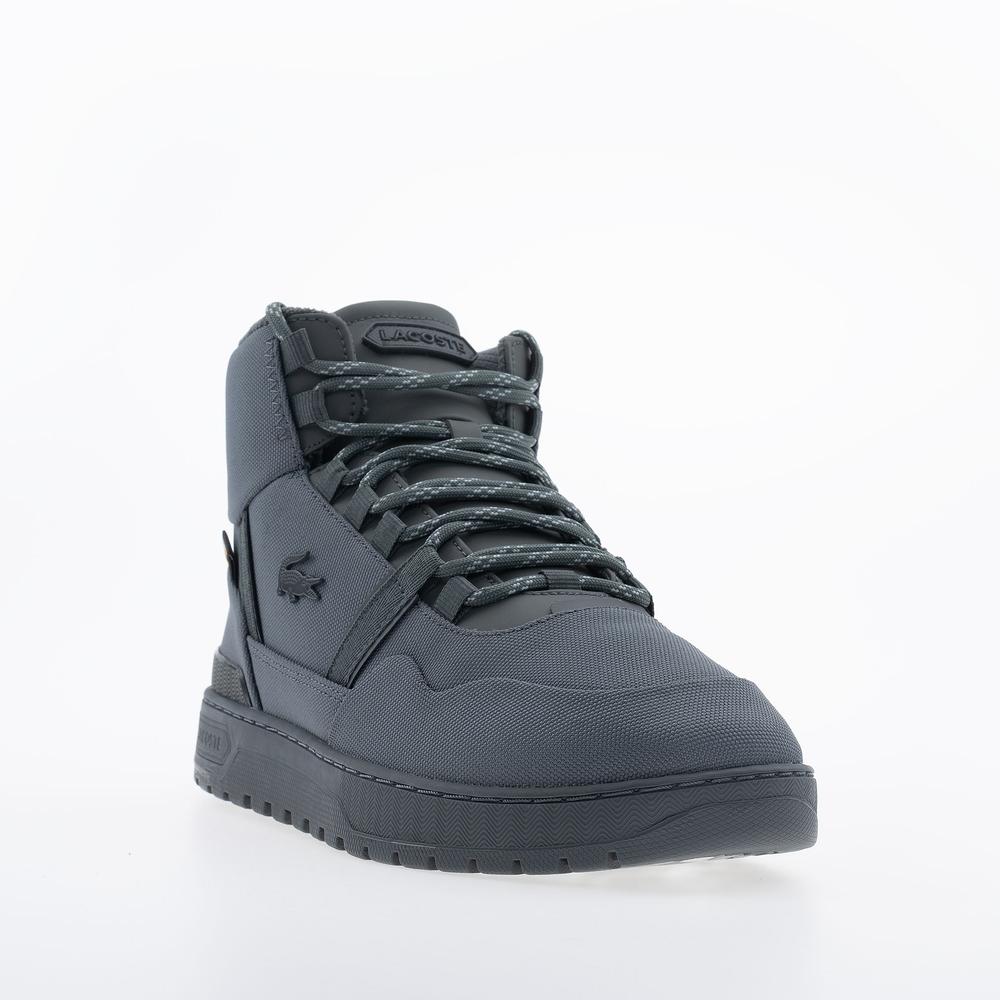 Boty pánské Lacoste T-Clip Winter Mid 225 1 SMA 750SMA0195-17C - šedivé