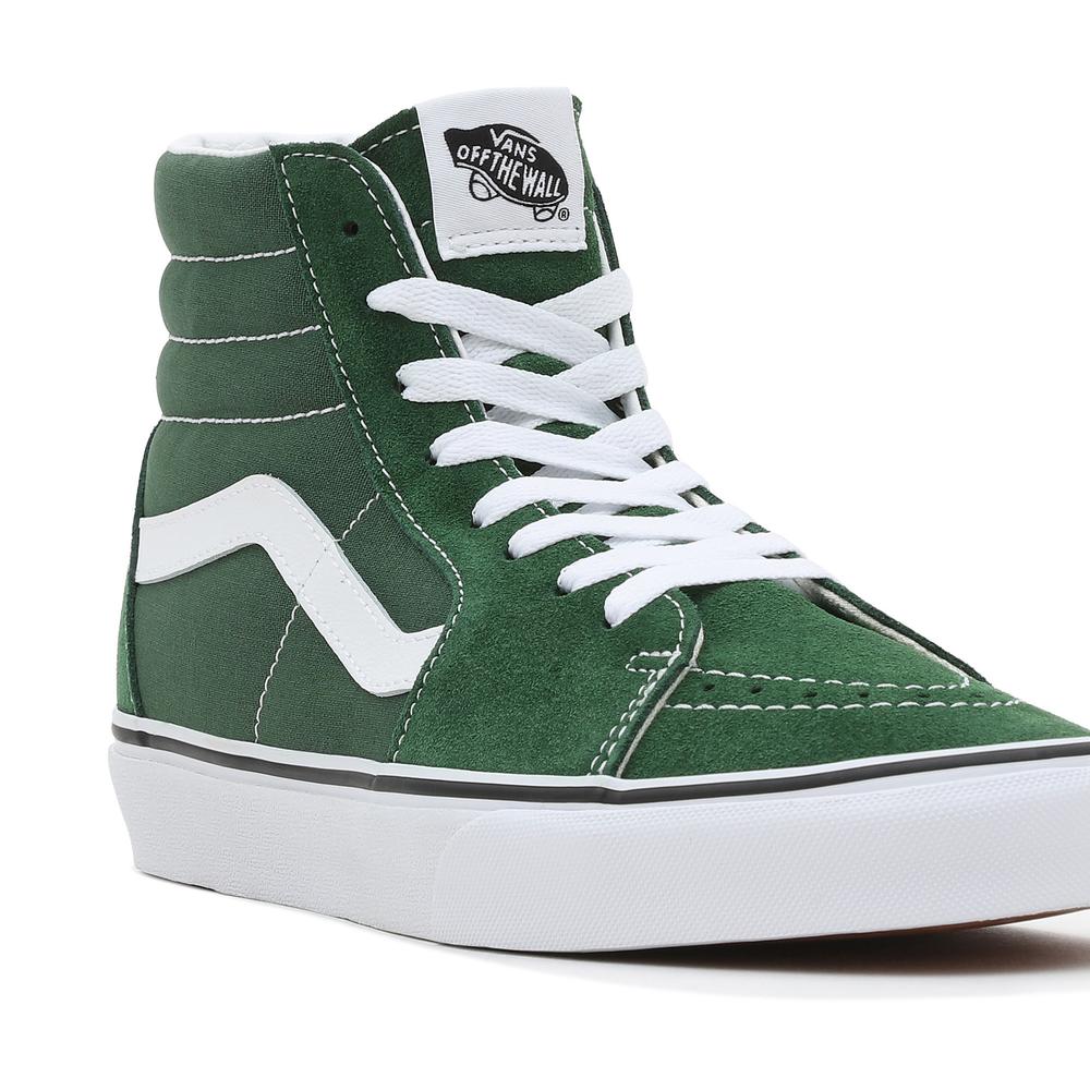 Boty Vans Color Theory Classics Sk8-Hi VN0005U96QU1 - zelené