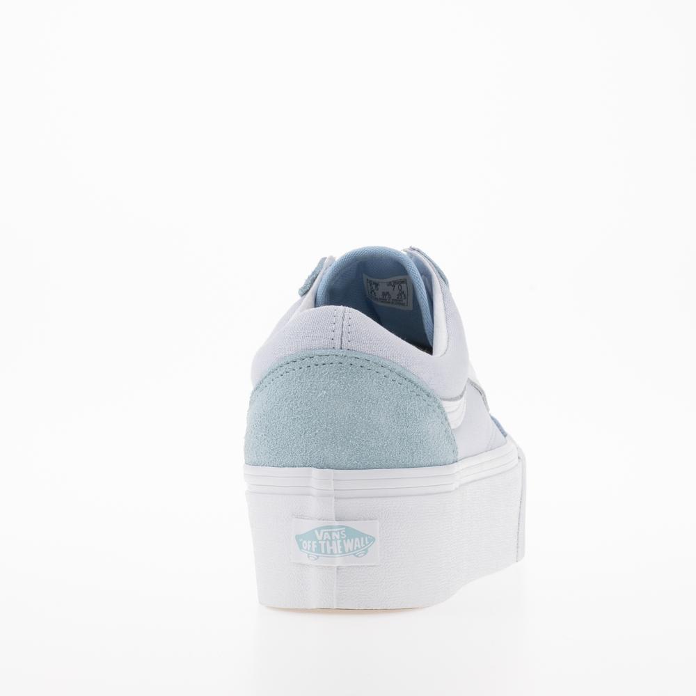 Boty Vans Color Block Old Skool Stackform VN0009PZBLU1 - modré