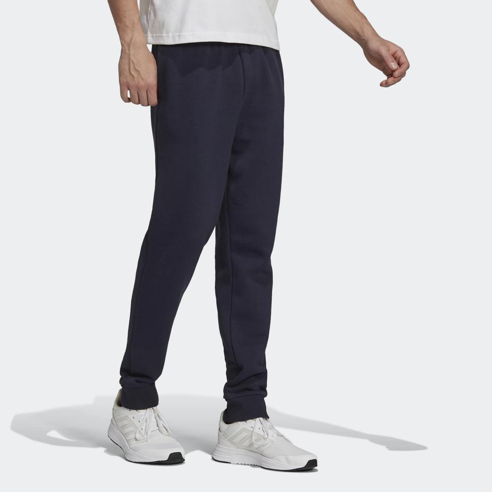 adidas Essentials Fleece Regular Fit Tapered Cuff H33664 - tmavě modrě