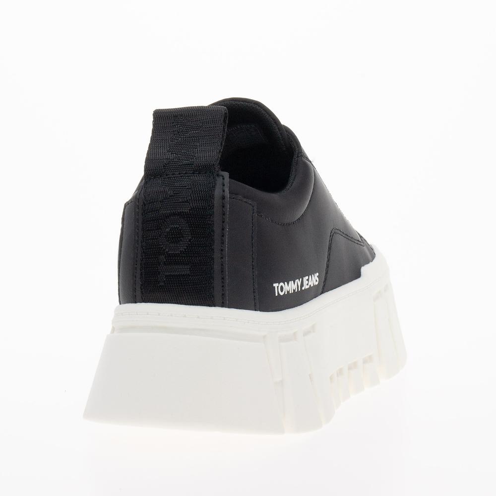 Boty Tommy Jeans Recycled Cleat Chunky EN0EN02240-BDS - černé