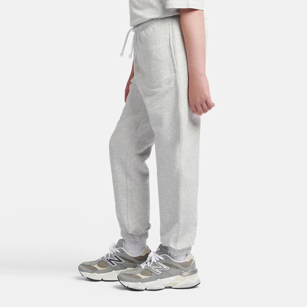 Dětské kalhoty New Balance LAKB0060AHH - šedivé