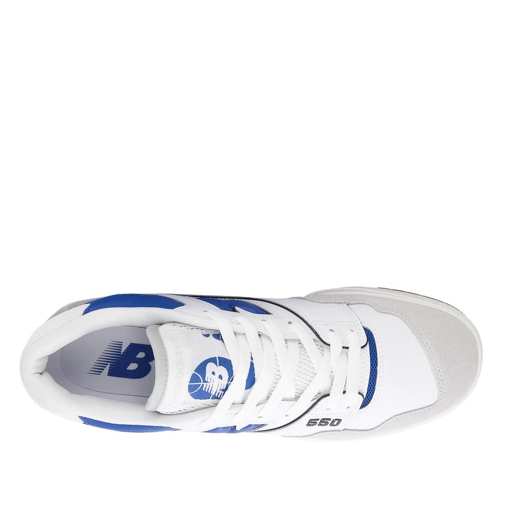 Unisex boty New Balance BB550ESA - bílé