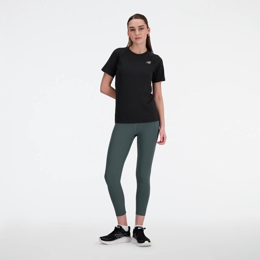 Dámské tričko New Balance WT41123BKH - černé