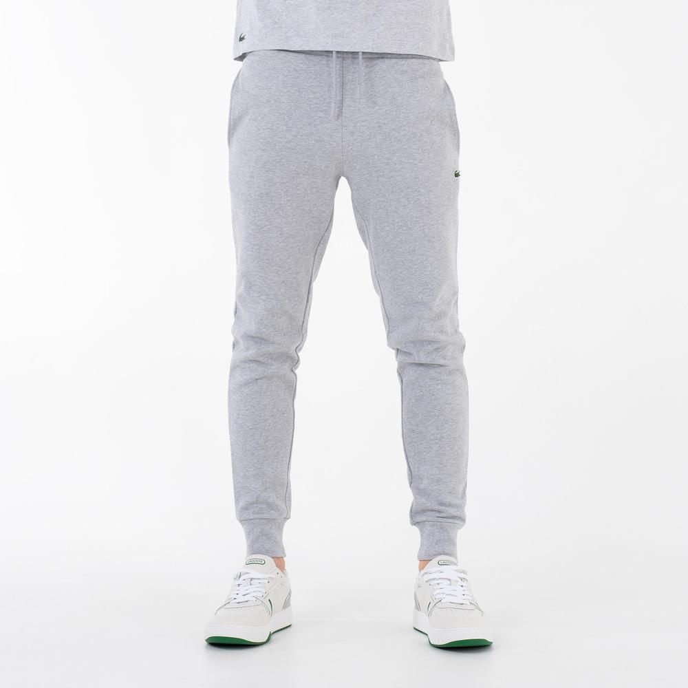 Kalhoty Lacoste Tracksuit Trousers Bottom XH9624-CCA - šedivé