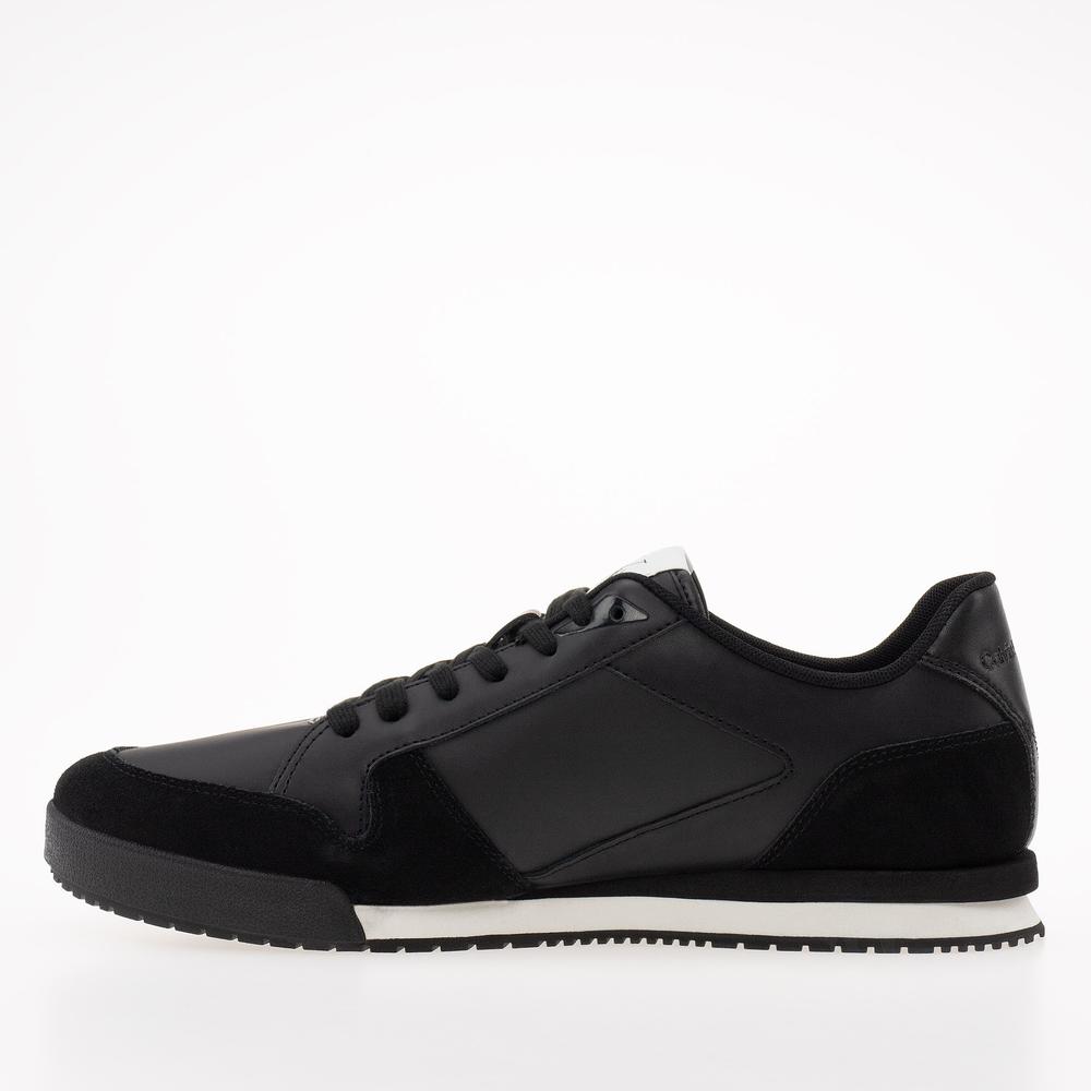 Boty Calvin Klein Low Profile Runner Mod Vint YM0YM00695-BEH - černé