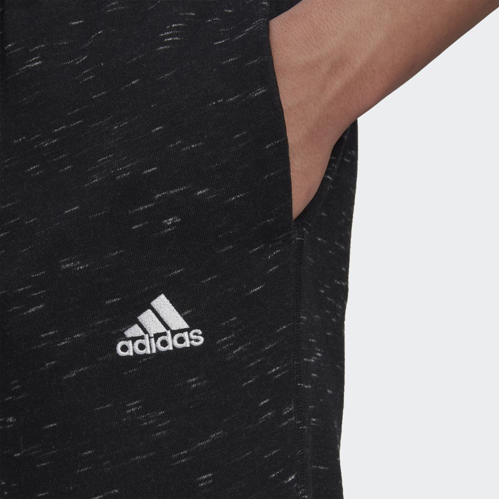 Kalhoty adidas Essentials French Terry Melange Joggers HE1794 - černé