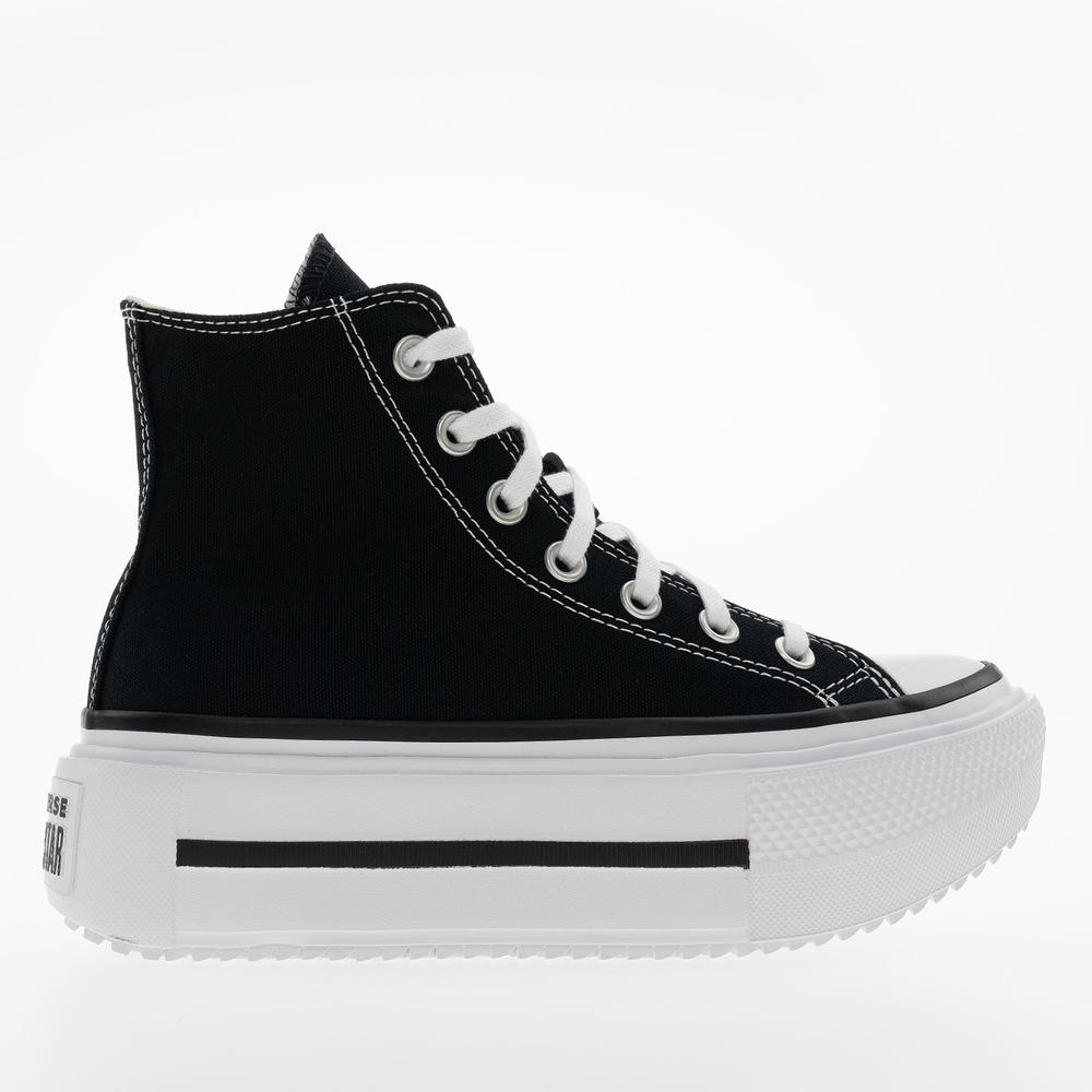 Dámské boty  Converse Chuck Taylor All Star Lift Double Stack A12975C - černé