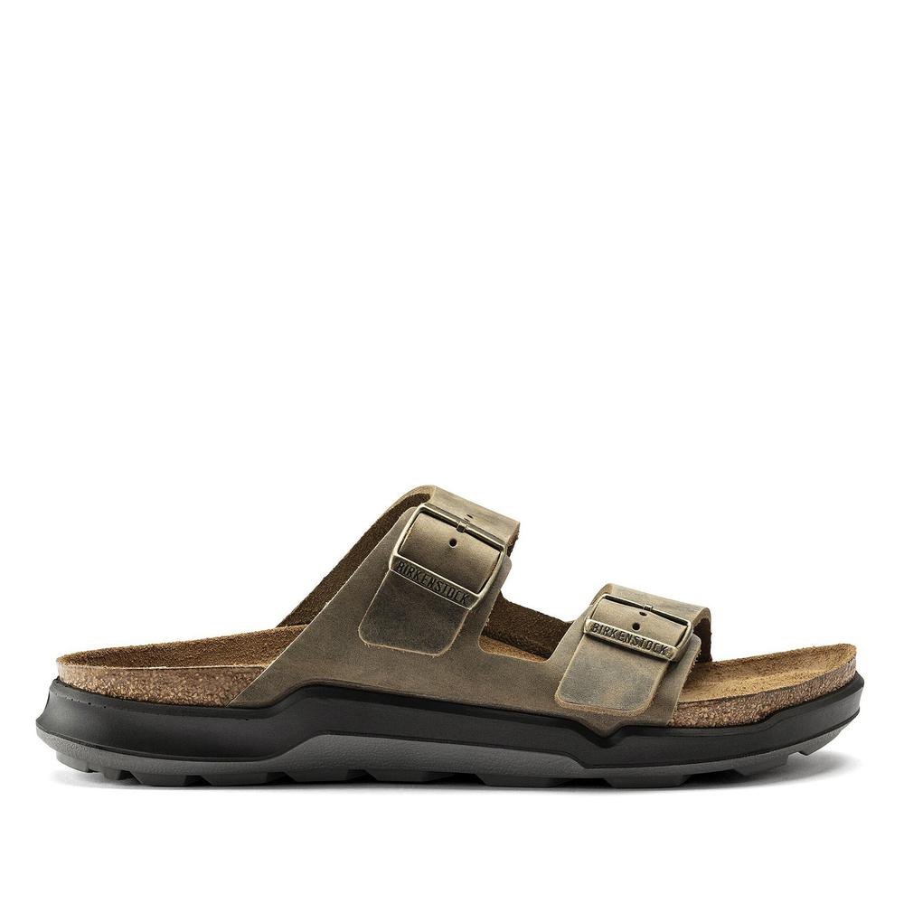 Žabky pánské Birkenstock Arizona Crosstown 1018463 - hnědé