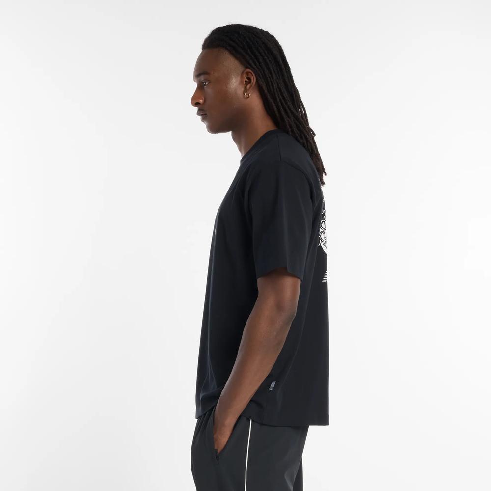 Pánské tričko New Balance MT53610BK - černé