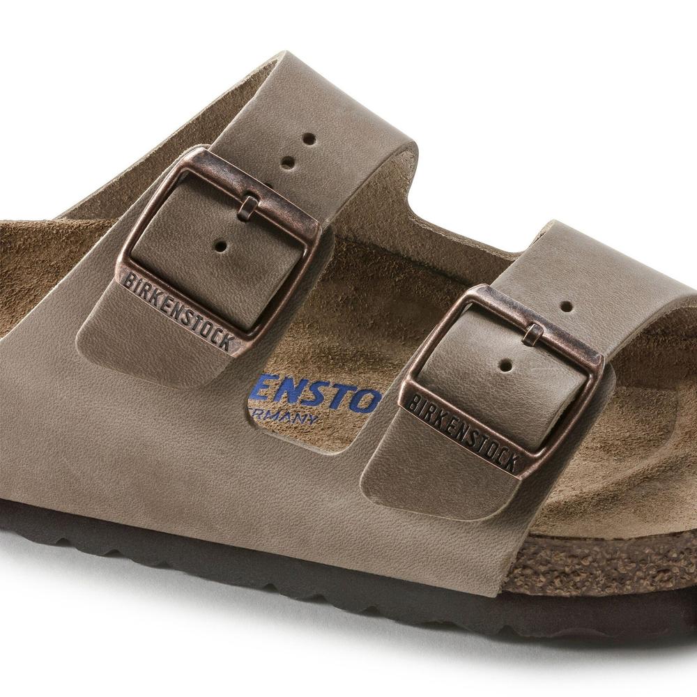 Žabky pánské Birkenstock Arizona 552811 - hnědé